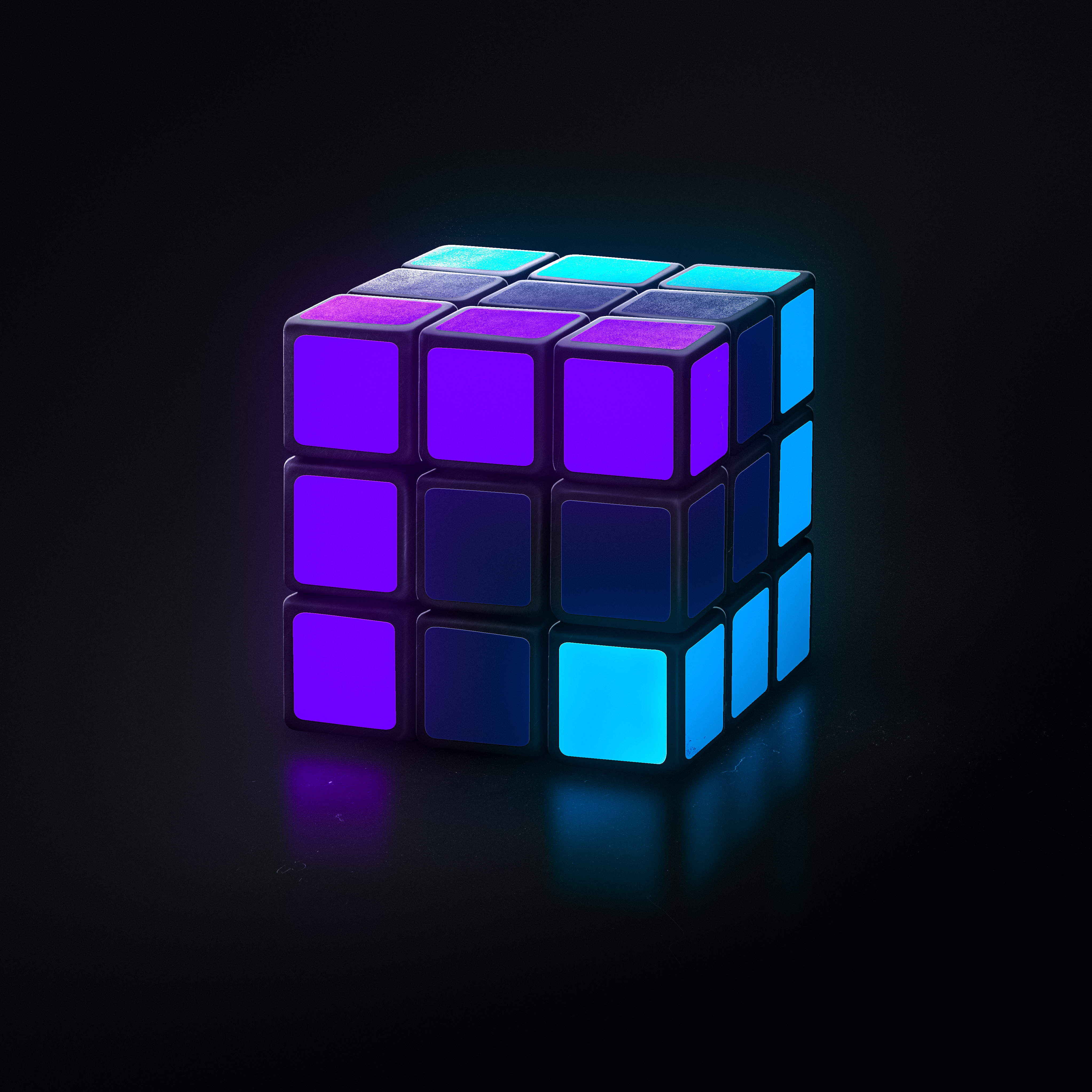 Made in the 80s Rubik's cube #40